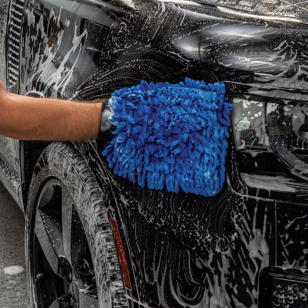 Viking Microfiber Pearl Chenille Wash Mitt Image 3