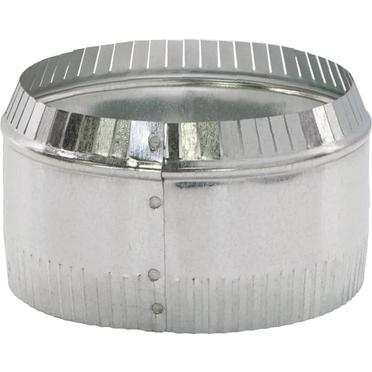 Imperial 5 In. 30 ga Crimped HVAC Duct Pipe Round Collar