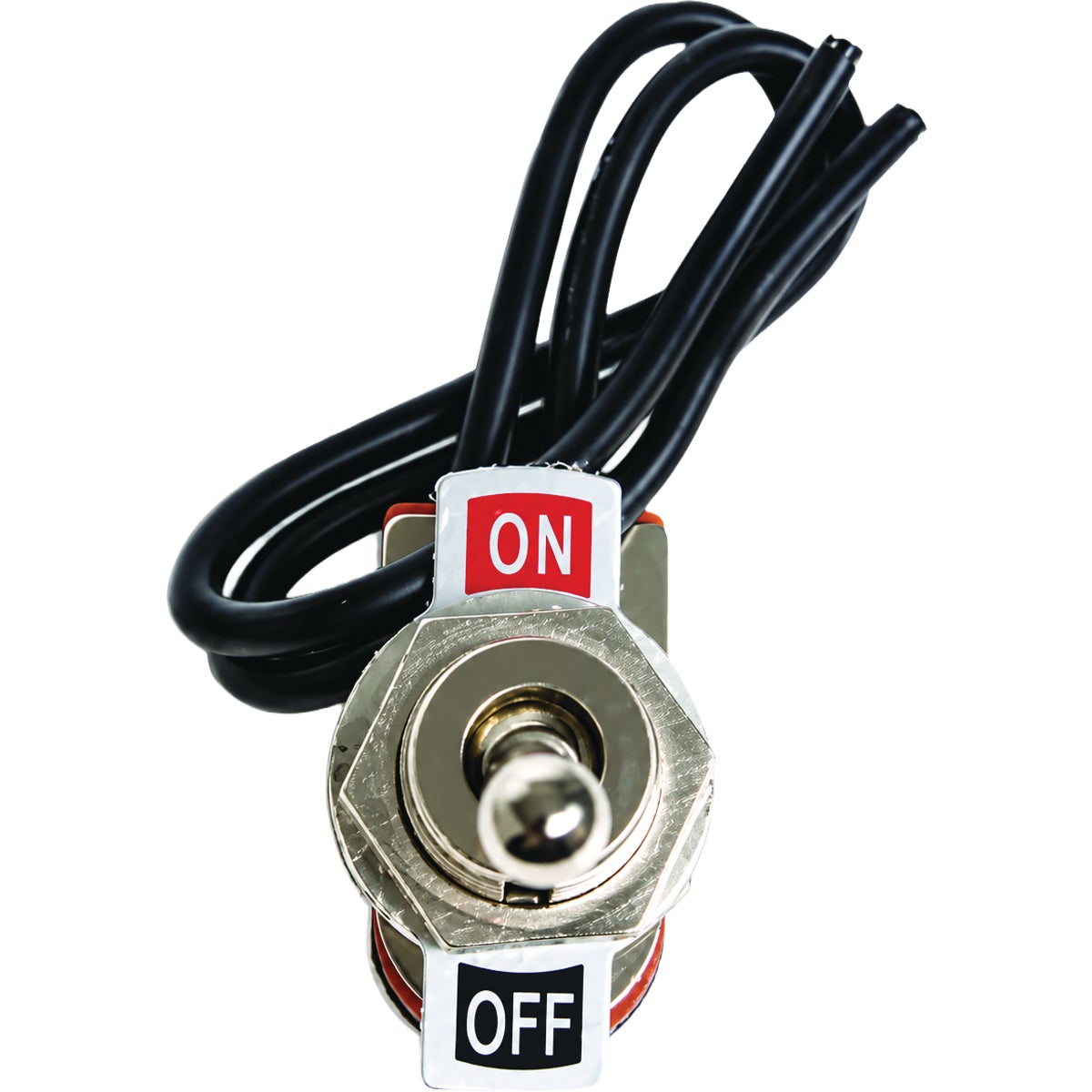 Uriah 10A Single Throw Toggle Switch, 12V DC On/Off with Hard Wire