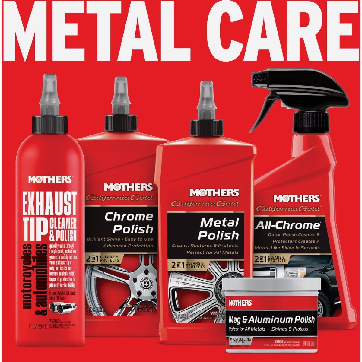 Mothers 5 Oz. Mag and Aluminum Polish Image 2