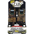 Erickson 1 x 8 Ft. 1500 Lb. Ratchet Tie Down with Cap Locks Camo (2-Pack) Image 2