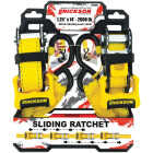 Erickson 1-1/4 In. x 14 Ft. 665 Lb. Sliding Ratchet Strap (2-Pack) Image 3