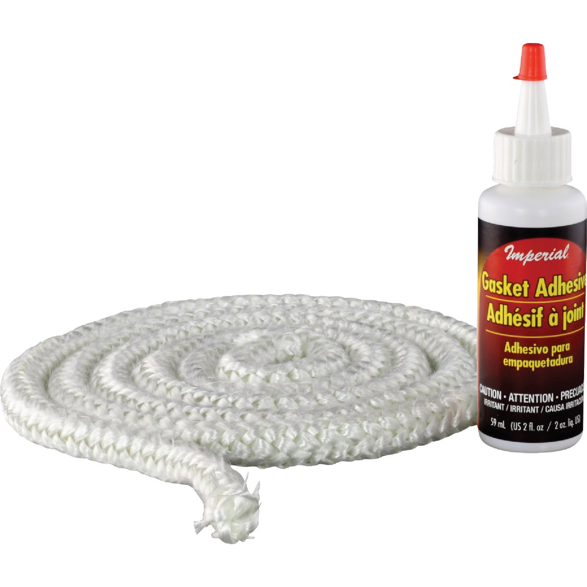 Imperial 1/2 In. x 6 Ft. Fiberglass Gasket Rope Kit