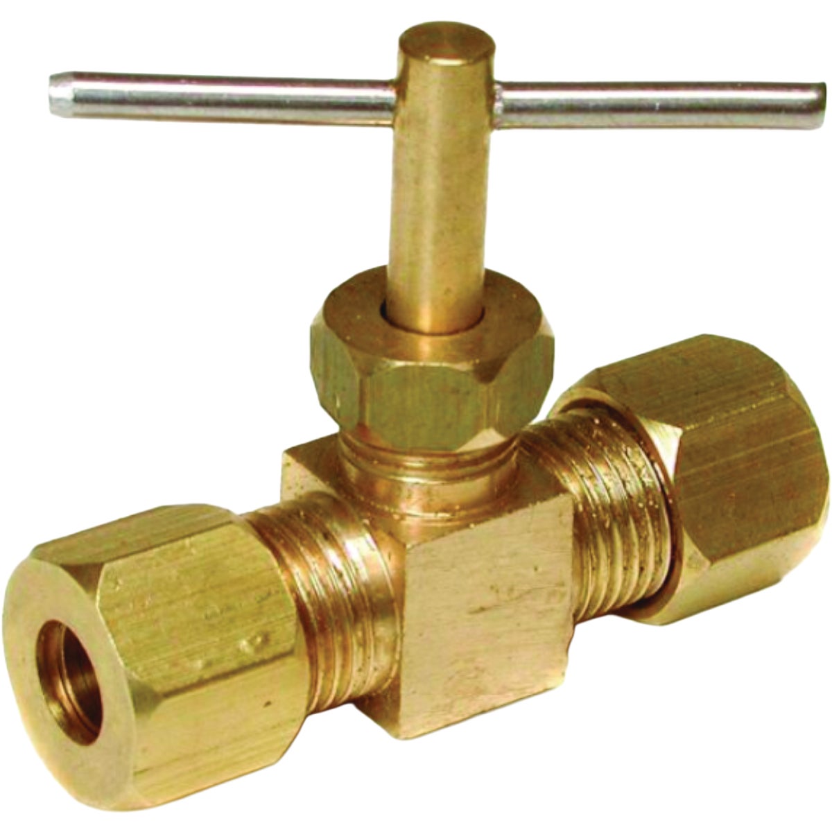 Dial Manufacturing 1/4 In. x 1/4 In. Straight MPT Evaporative Cooler In-Line Water Shutoff Valve