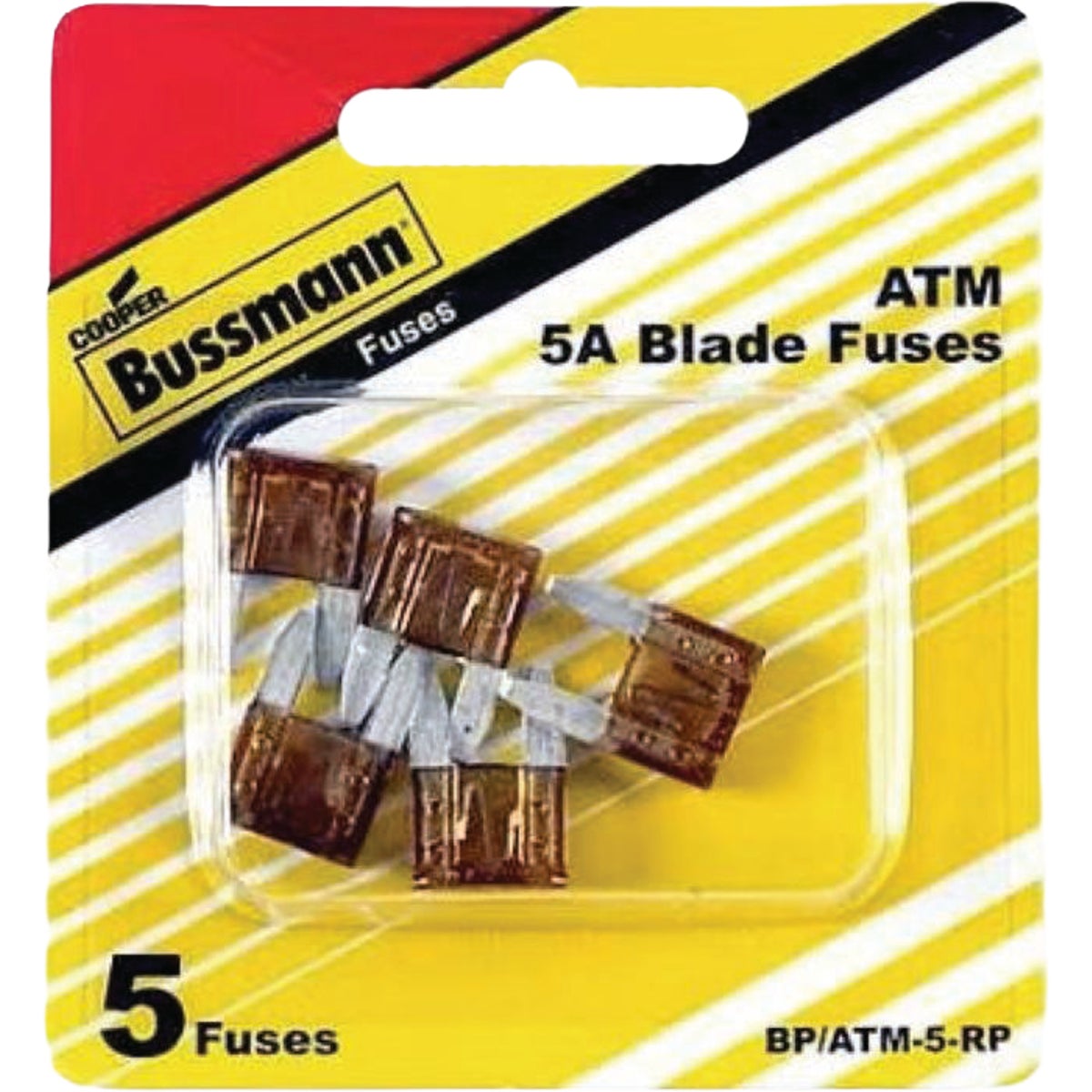 Cooper Bussmann 5A 32V Tan Fast Acting Mini Blade Auto Fuse (5-Pack)