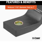 CURT 1-1/4 In. to 1 In. Trailer Ball Reducer Bushing Image 5
