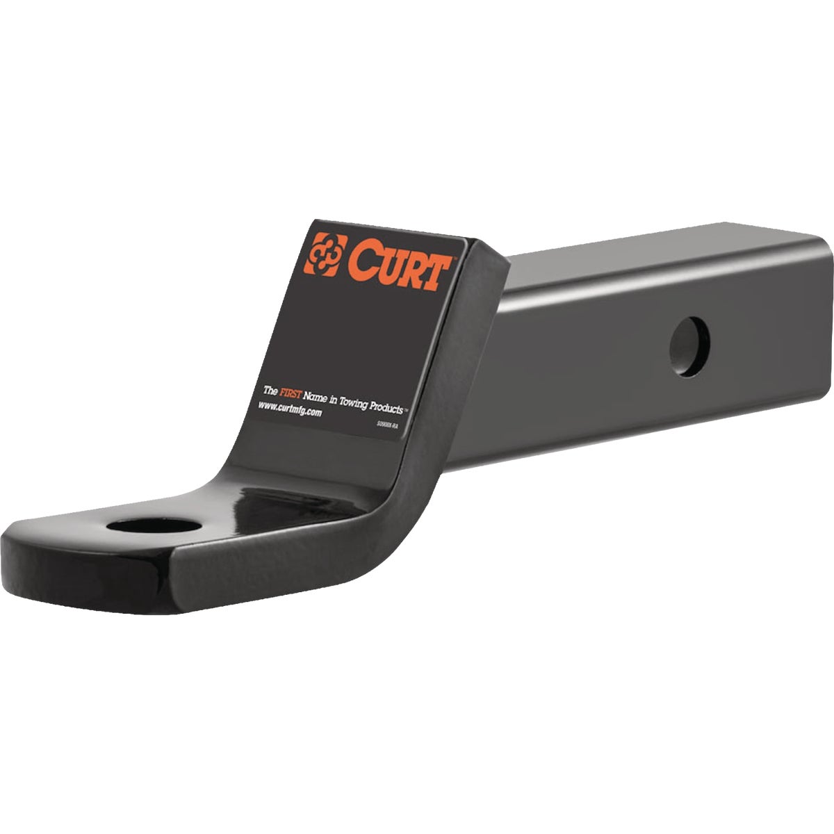 CURT 7500 Lb. 2 In. Drop 3/4 In. Rise 1 In. Hole Class 3 Trailer Hitch Ball Mount fits 2 In. Receiver