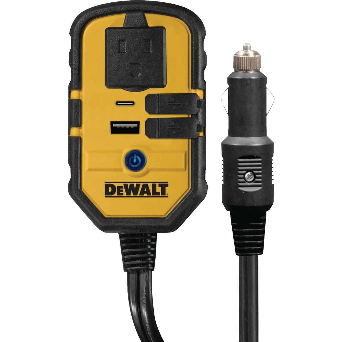 DEWALT 140W Power Inverter with USB Ports