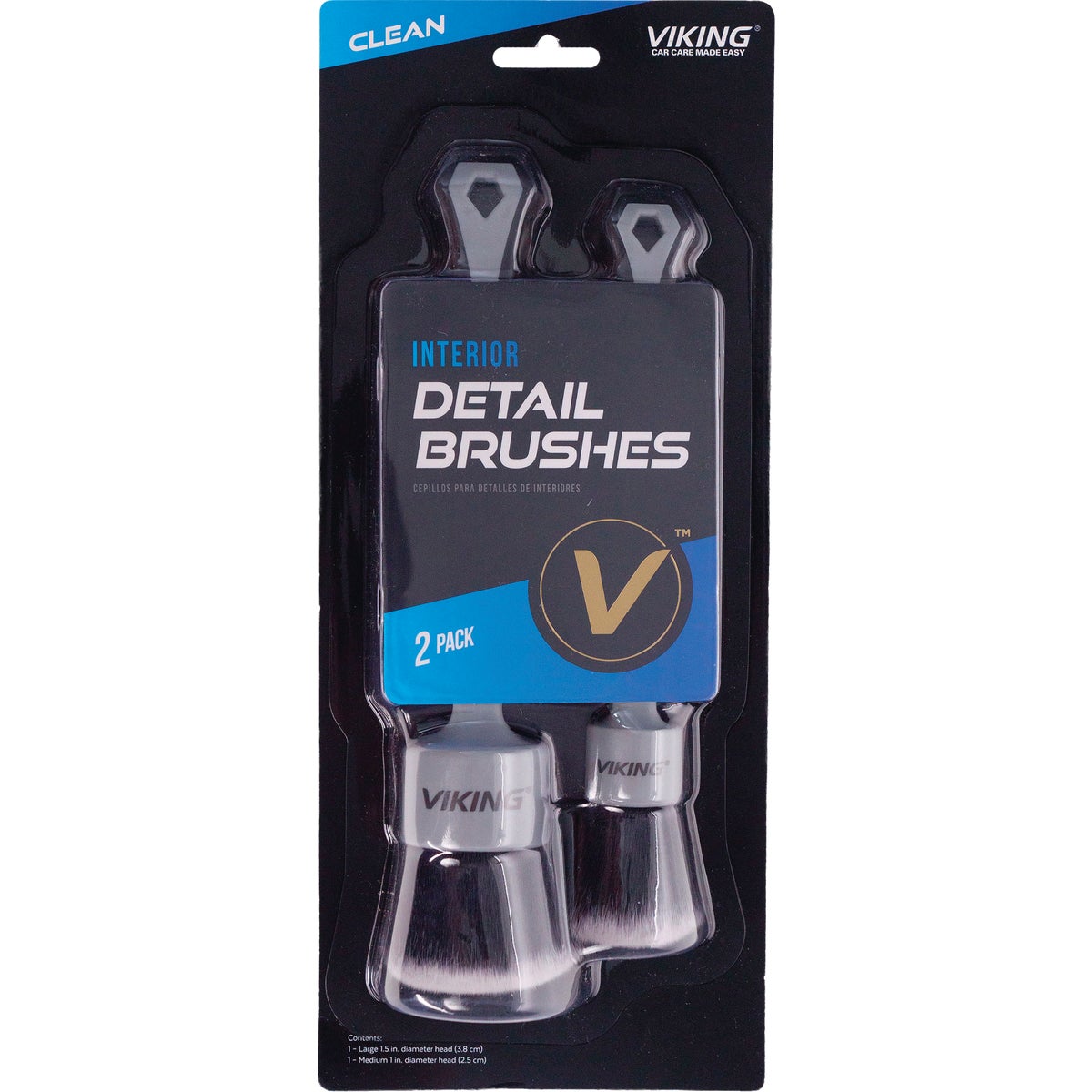 Viking Interior Detail Brushes (2-Pack) Image 7