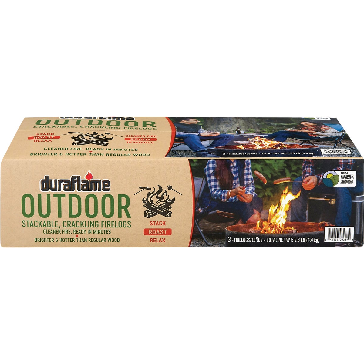 Duraflame Outdoor Fire Log (3-Pack)