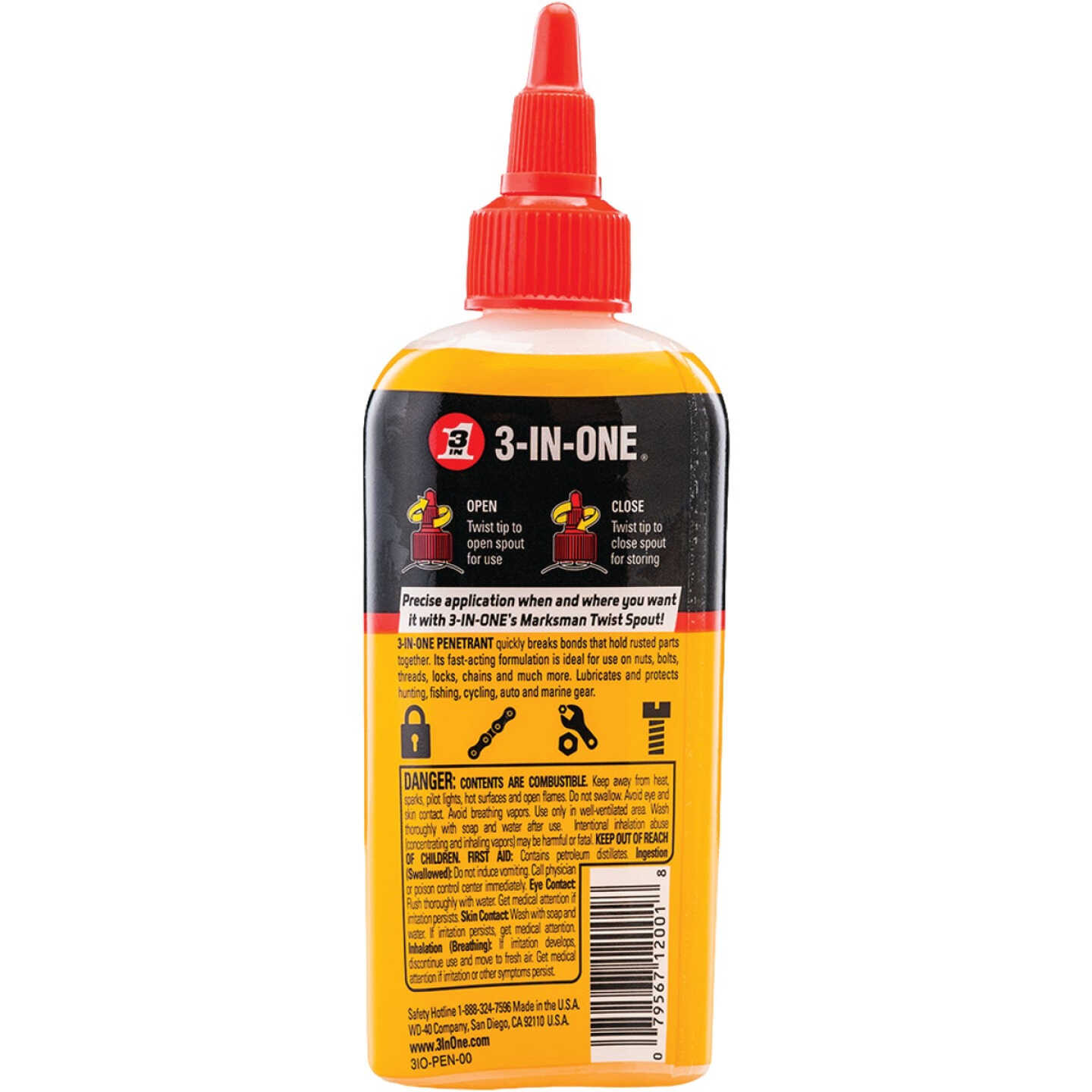 3-In-One 4 Oz. Penetrant Drip Oil Image 2
