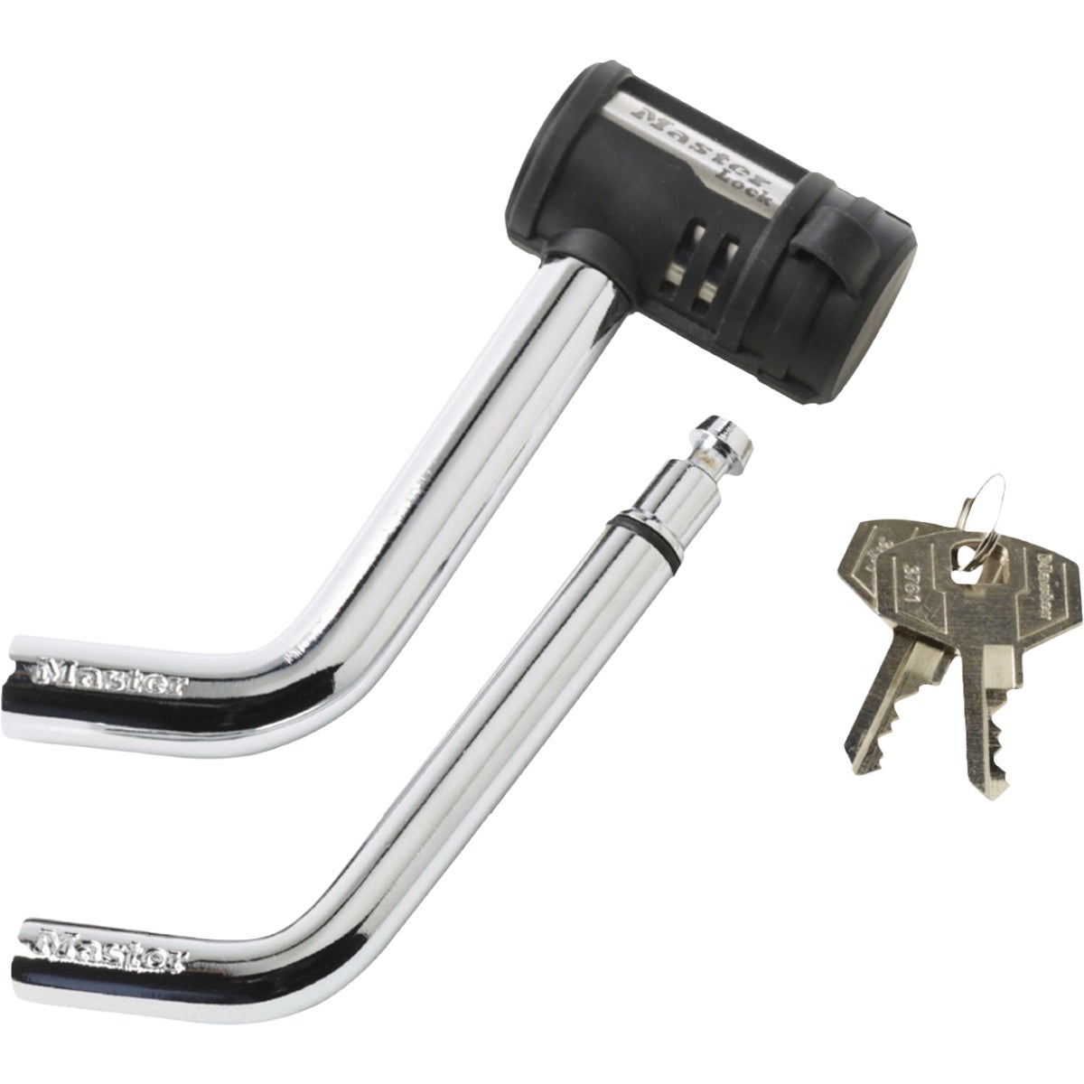 Master Lock Swivel Head Receiver Hitch Lock Image 1