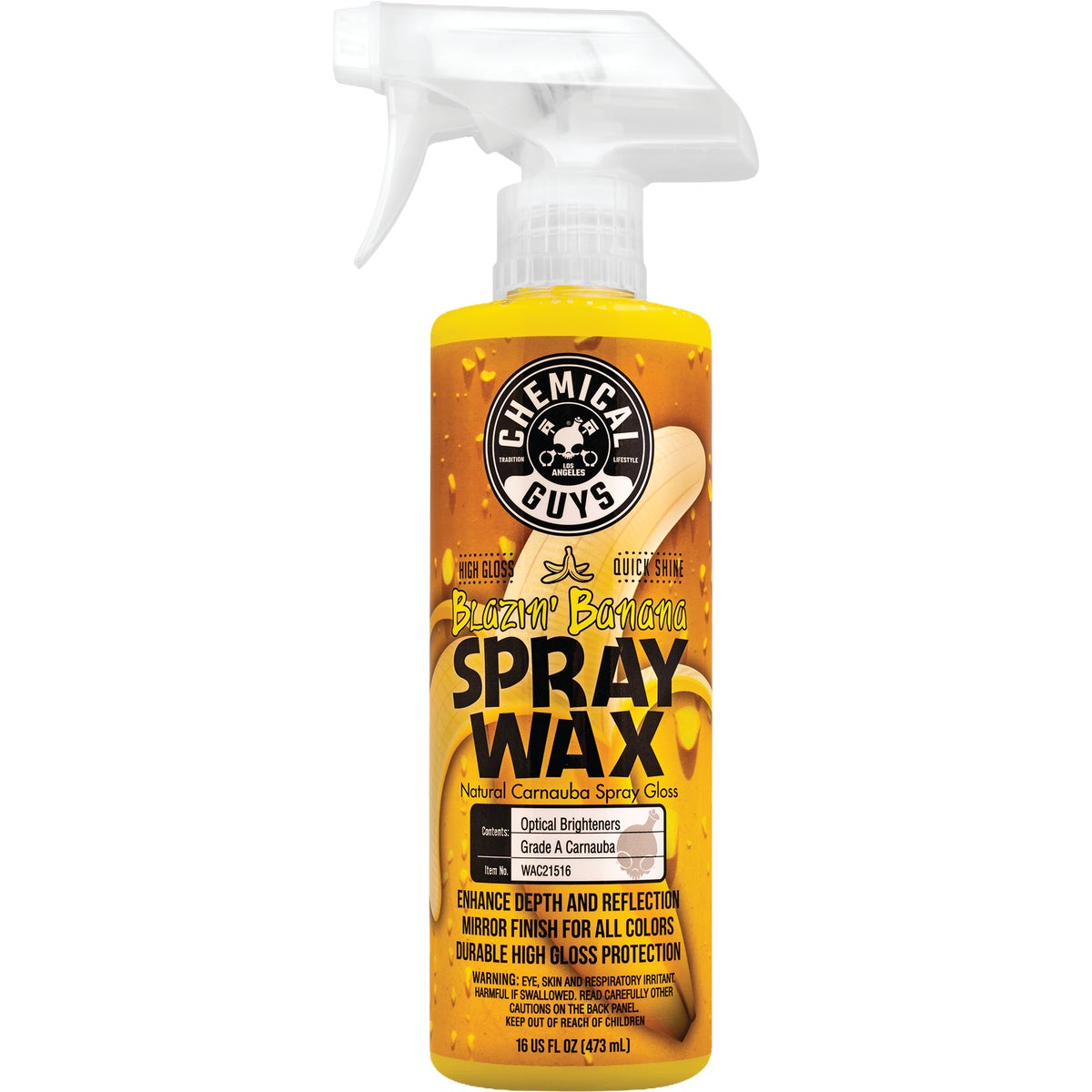 Chemical Guys 16 Oz. Blazin' Banana Carnauba Spray Wax