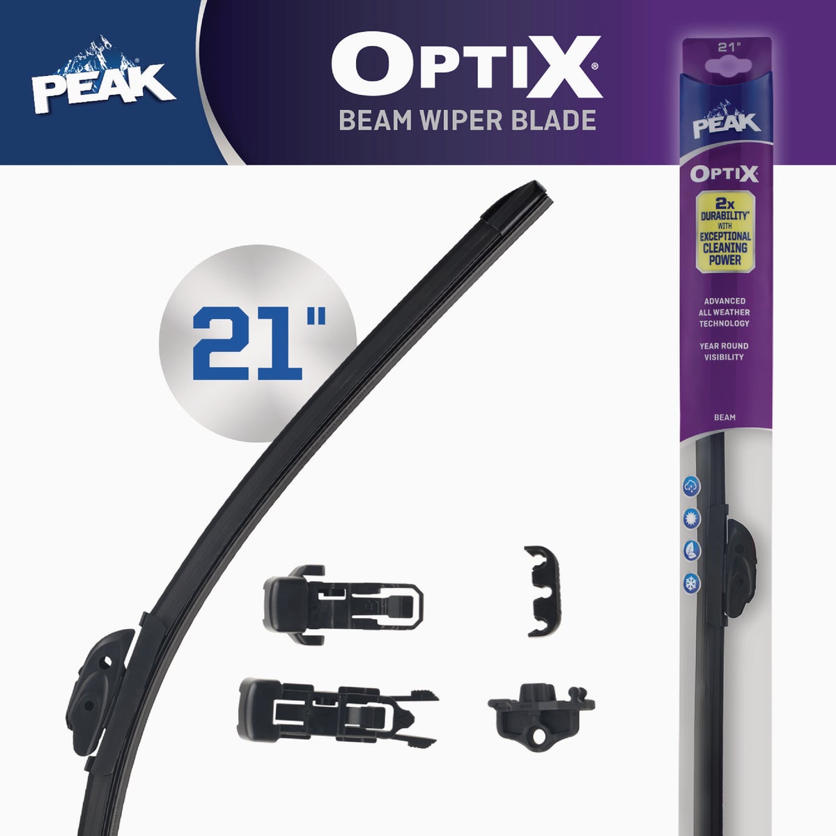Peak 21 In. Optix Wiper Blade Image 2