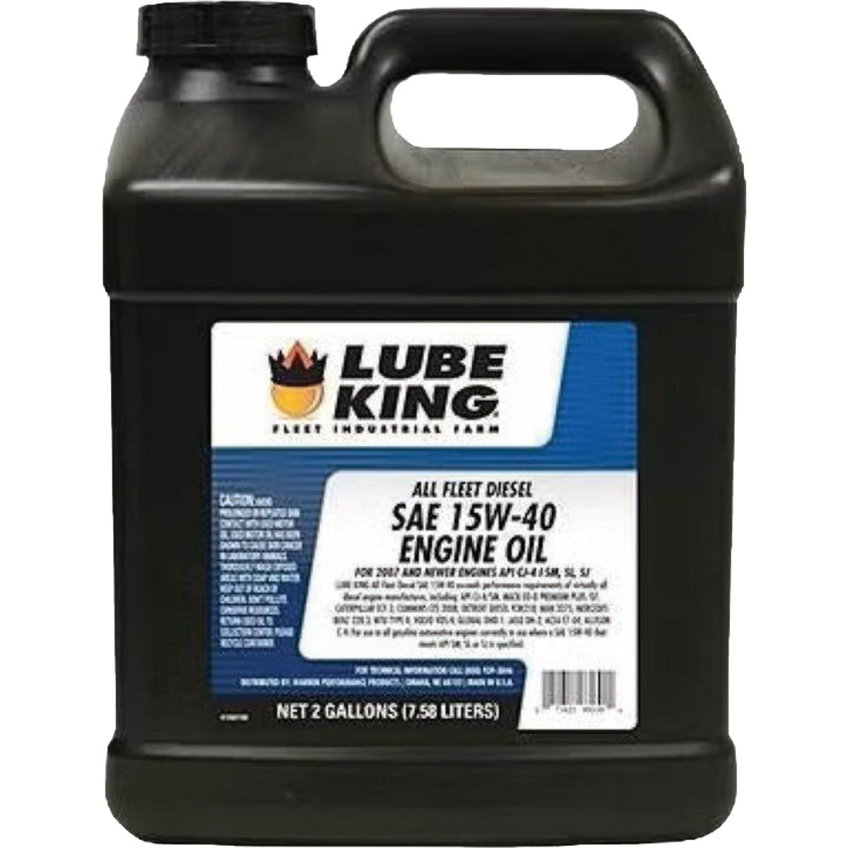 Lube King 2 Gal. 15W40 Fleet Oil CK-4