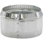 Imperial 7 In. 30 ga Crimped HVAC Duct Pipe Round Collar Image 1