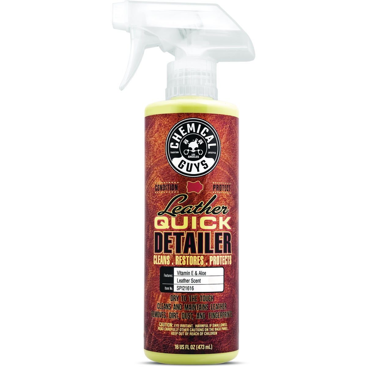 Chemical Guys 16 Oz. Matte Finish Leather Care Spray Image 1