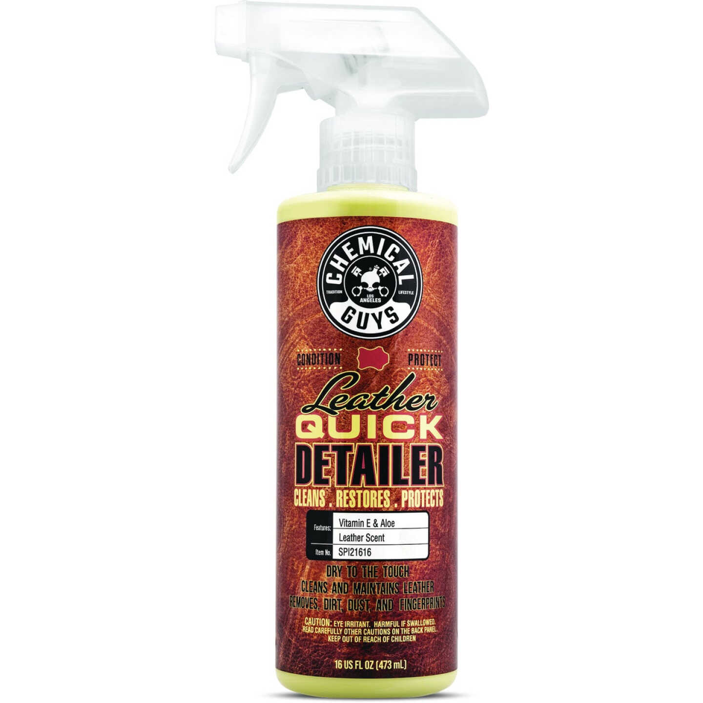Chemical Guys 16 Oz. Matte Finish Leather Care Spray Image 1