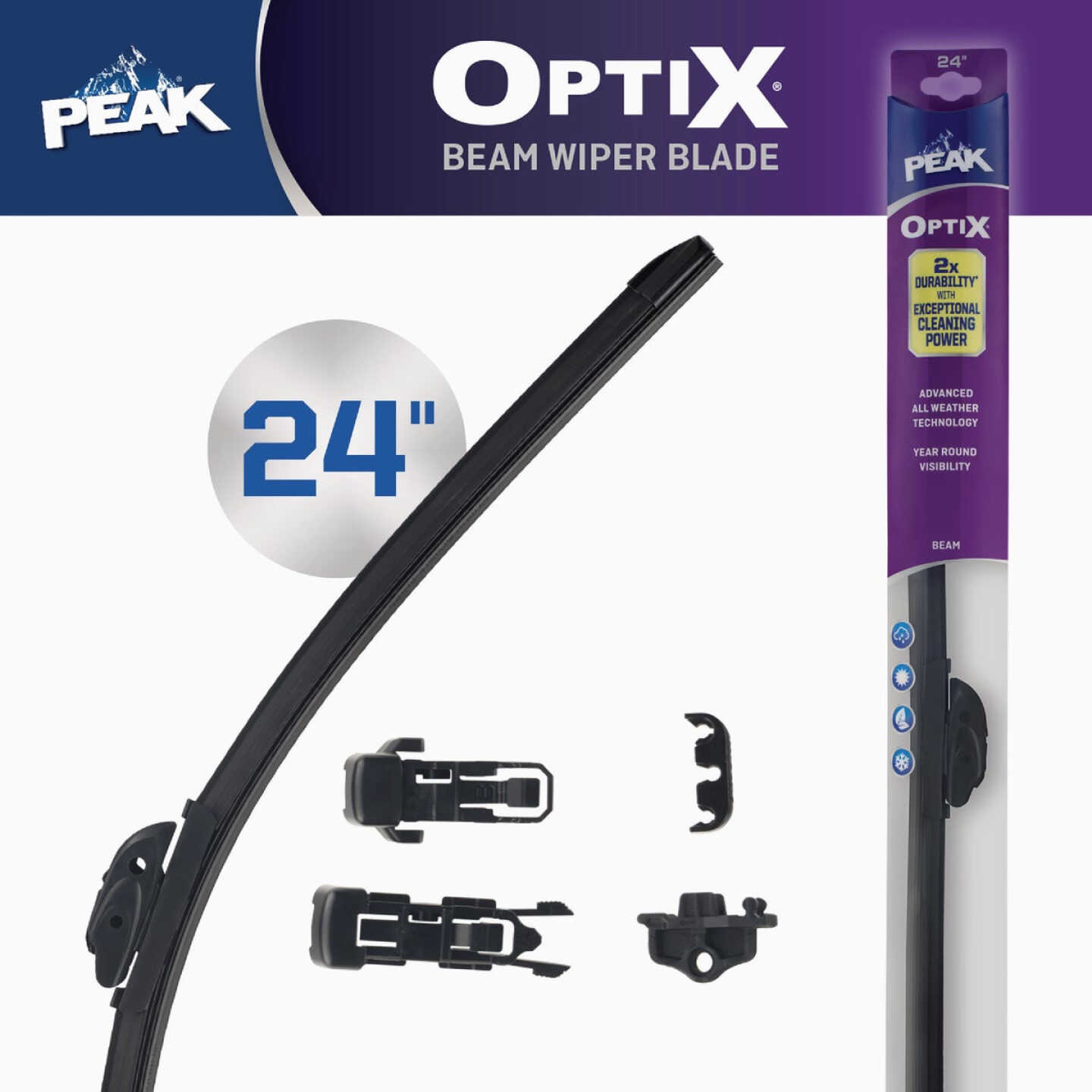 Peak 24 In. Optix Wiper Blade Image 2