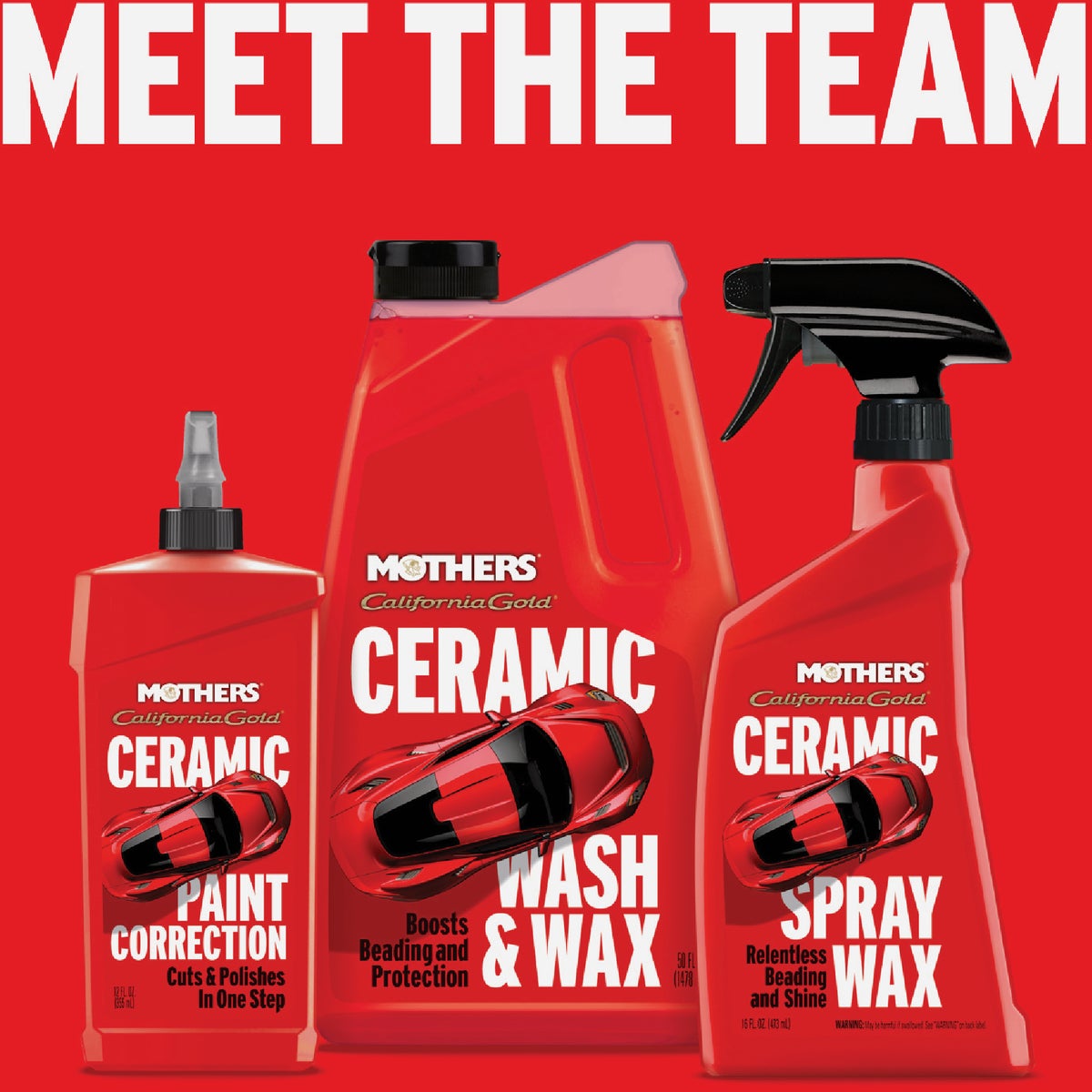 Mothers California Gold 50 Oz. Ceramic Wash & Wax Image 2