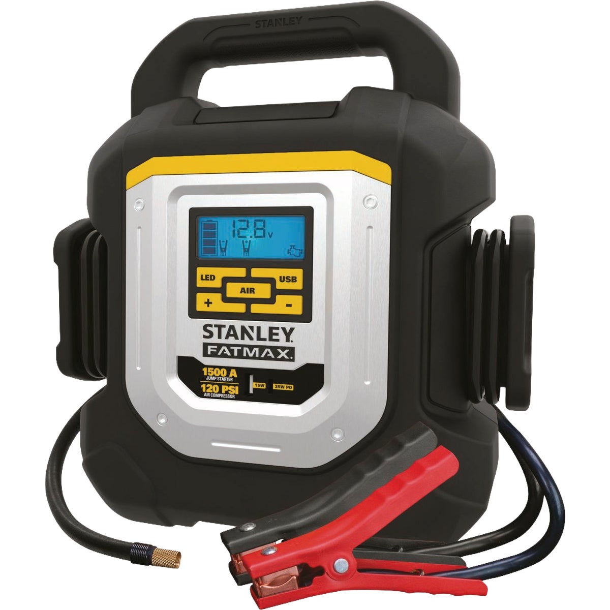 STANLEY 1500 Peak Amp Instant Jump Starter with Compressor