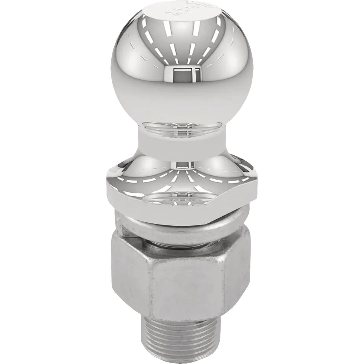 CURT 2 In. Chrome Trailer Hitch Ball, 10,000 Lb. Capacity Image 1