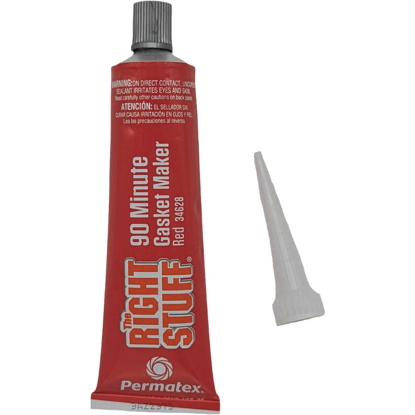 Permatex 3 Oz. Red Right Stuff 90-Minute High-Temperature Gasket Maker Image 1