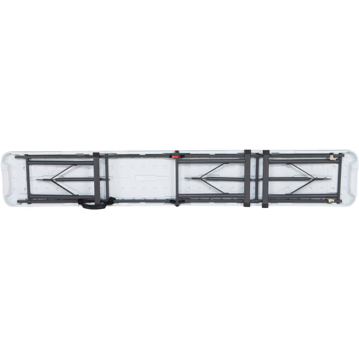 Lifetime 6 Ft. White Granite Fold-In-Half Bench Image 9