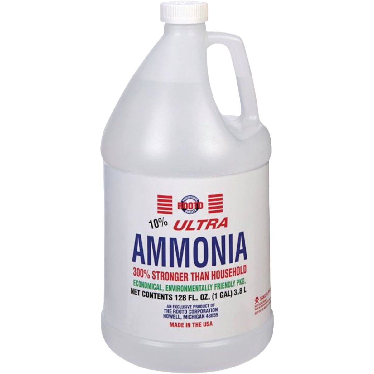 Rooto 1 Gal. Ultra Clear 10% Ammonia Image 1