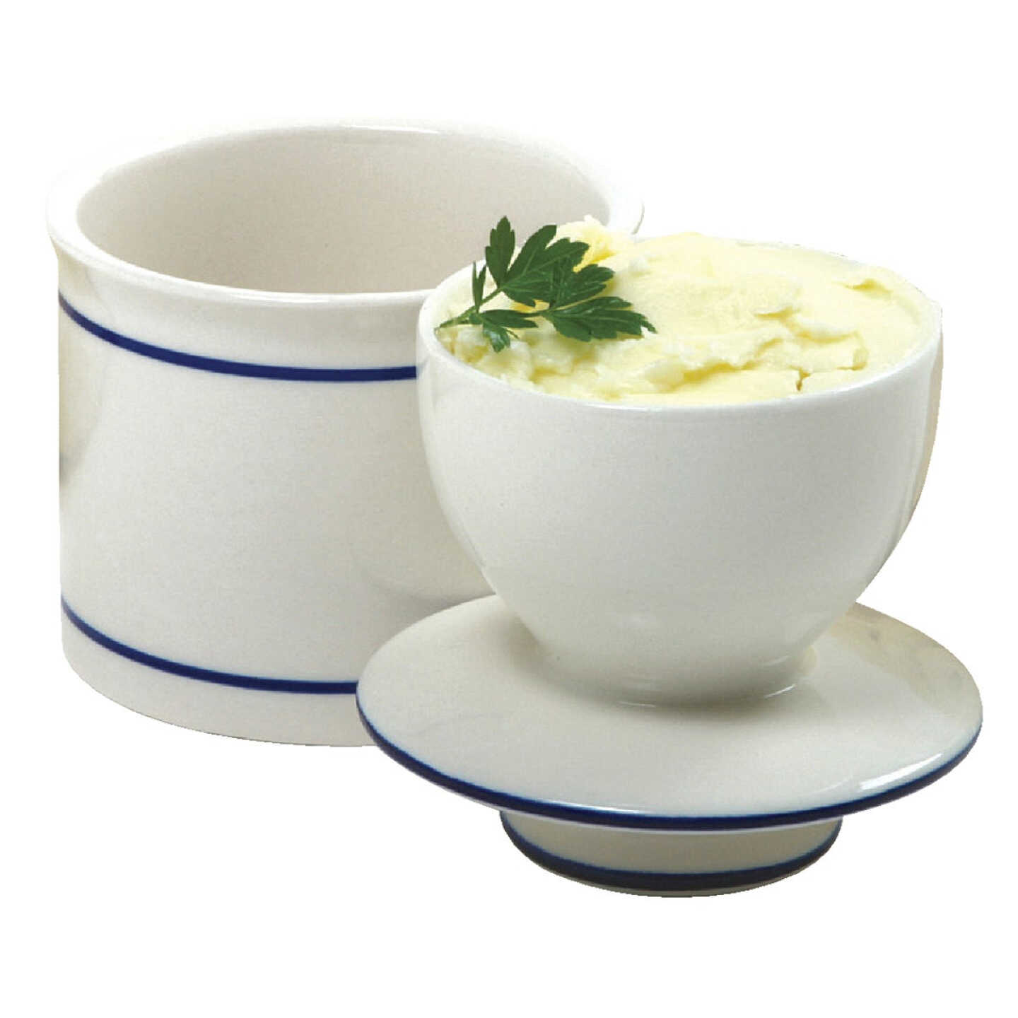 Norpro Stoneware Butter Keeper Image 1