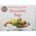 Norpro 6 Liter Degradable Clear Trash Bag (50-Count) Image 2