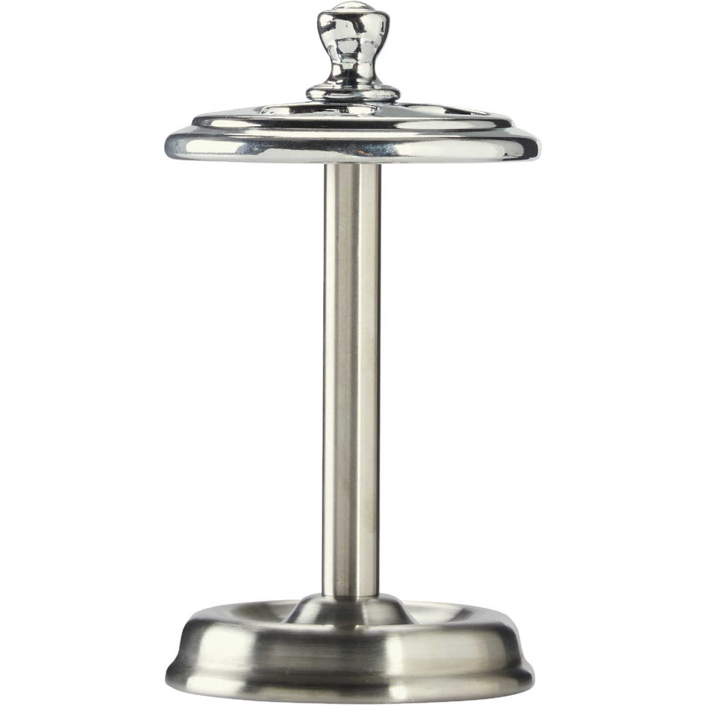 iDesign Gia Chrome Toothbrush Holder Image 2