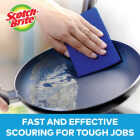 Scotch-Brite Non-Scratch Scour Pads, 6 In. x 3 In. (3-Pack) Image 2