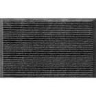 Apache Enviroback Onyx 36 In. x 60 In. Carpet/Recycled Rubber Door Mat Image 1