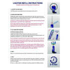 Torch Blue 3000mL Butane Cylinder Refill Image 3