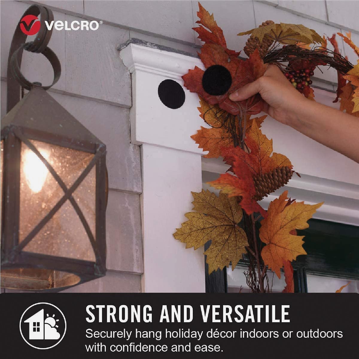 VELCRO Brand 2 In. x 4 In. White Industrial Strength Hook & Loop Strip (2-Count) Image 6