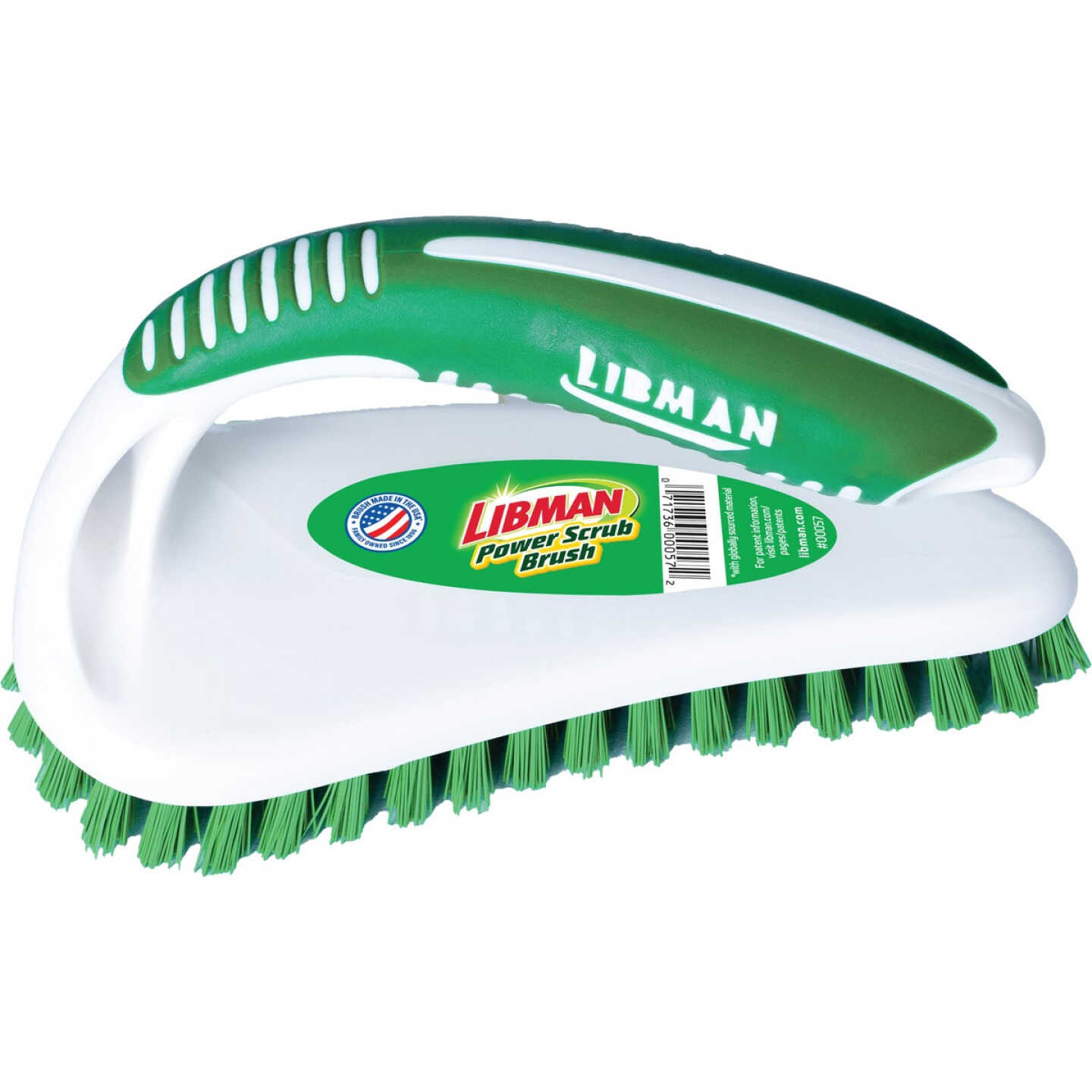 Libman Contoured Grip Power Scrub Brush Image 1
