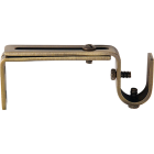 Kenney Adjustable Single Mocha Curtain Rod Bracket (2-Pack) Image 1