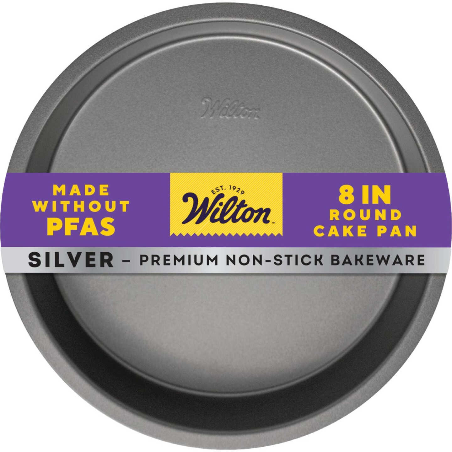 Wilton 8 In. Non-Stick Round Cake Pan Image 1