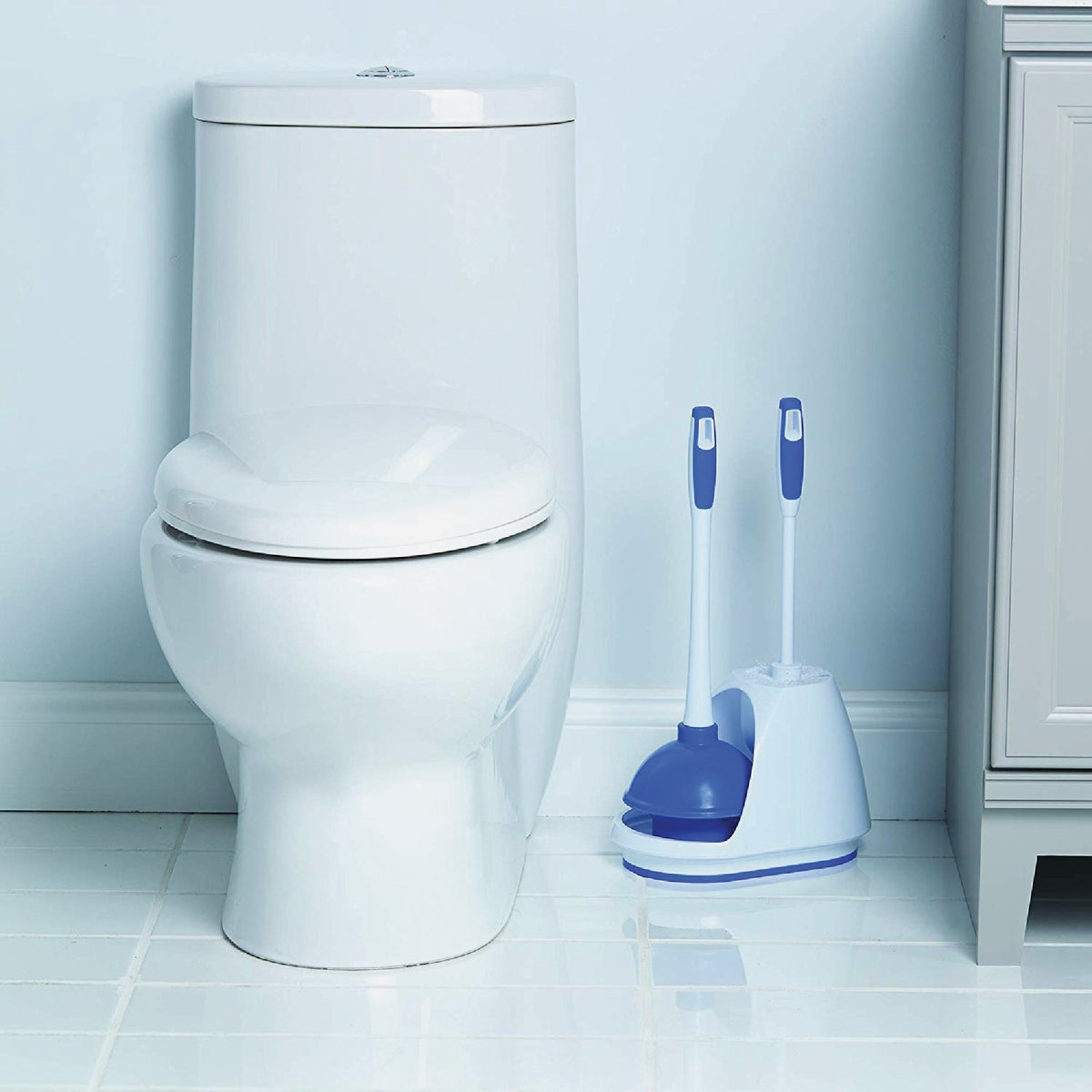 Mr. Clean Turbo Toilet Brush & Plunger Set Image 4