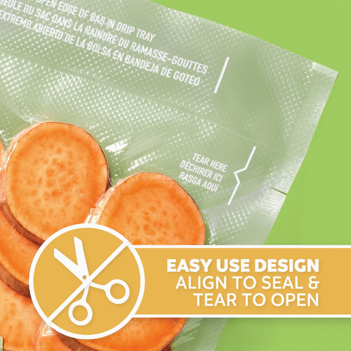 FoodSaver 1 Qt. Pre-Cut Bag (43-Count) Image 2