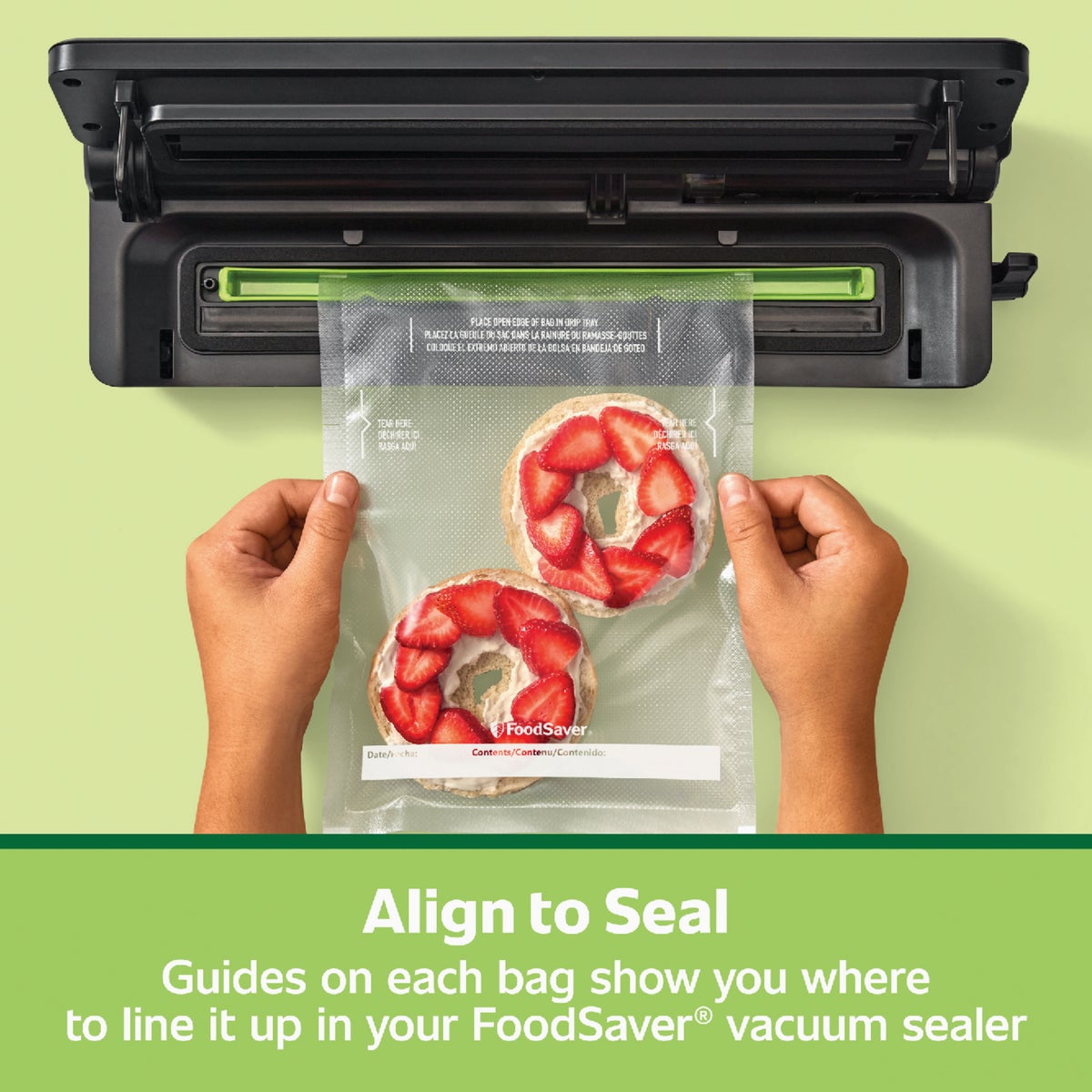 FoodSaver 1 Qt. Pre-Cut Bag (43-Count) Image 3