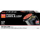 Do it Best 39 Gal. Black Drawstring Lawn & Leaf Bag (17-Count) Image 1