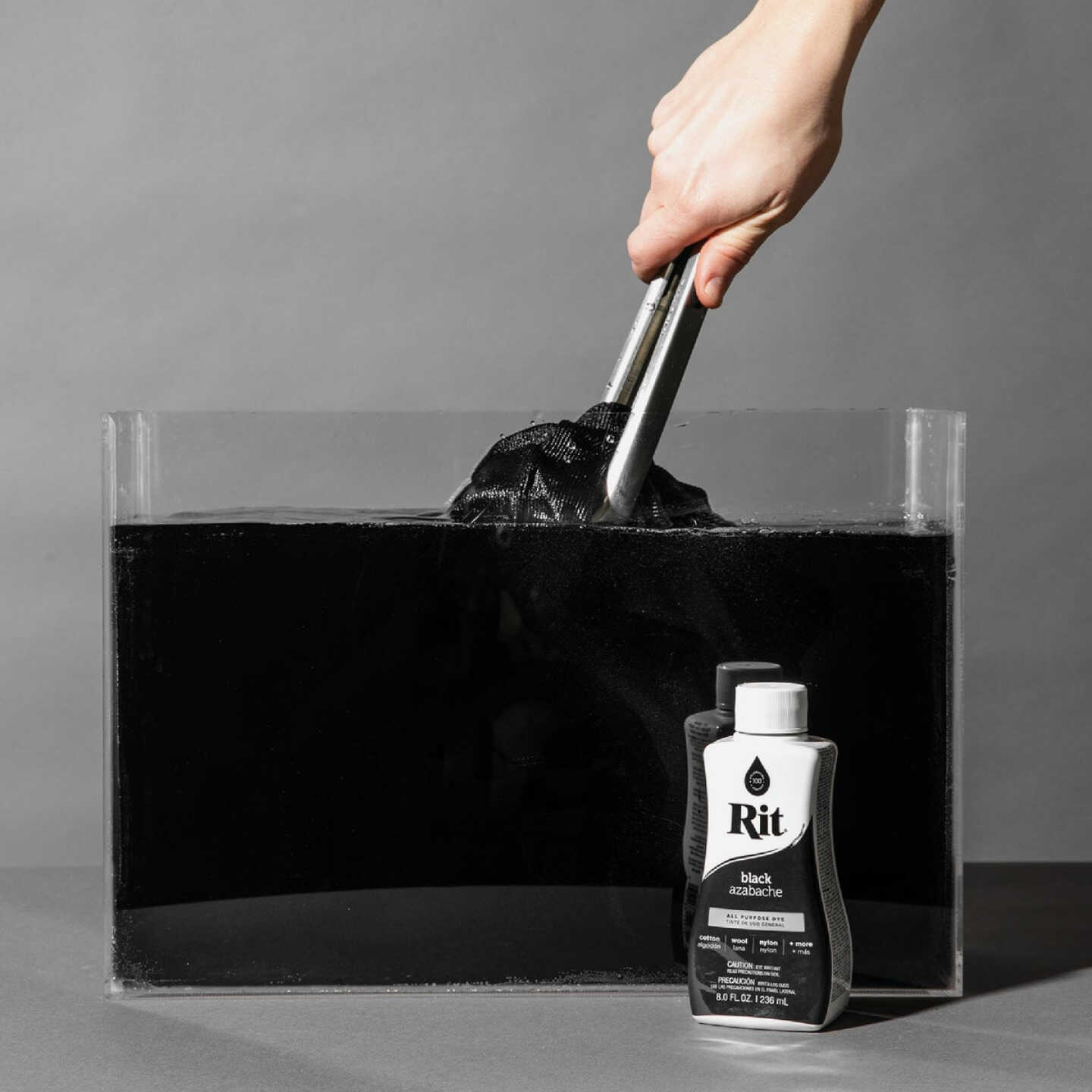 Rit Black 8 oz Liquid Dye Image 3