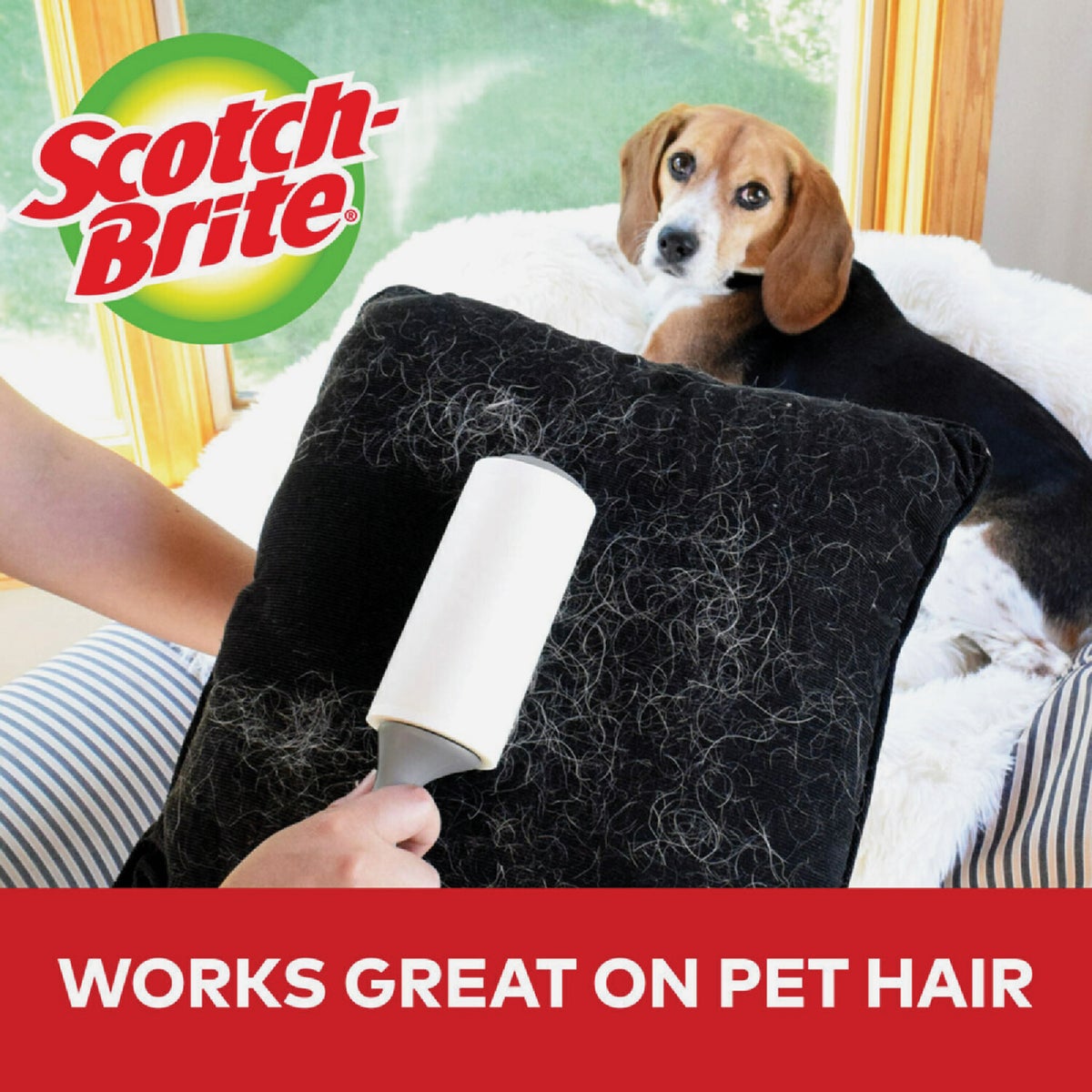 Scotch-Brite Everyday Clean 70-Sheet Lint Roller (2-Pack) Image 6