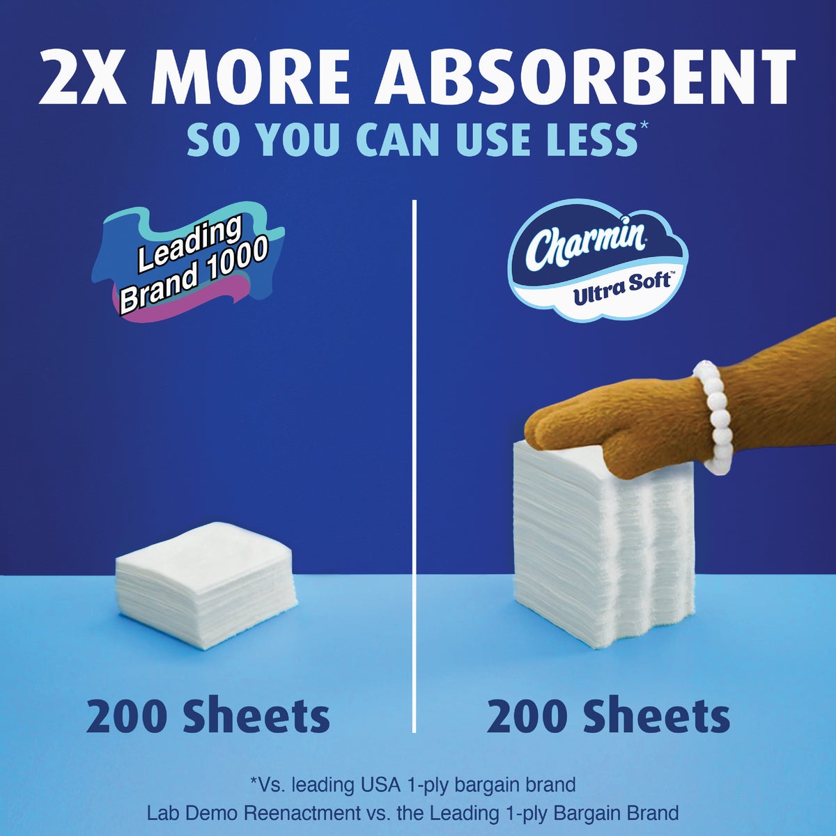 Charmin Ultra Soft Toilet Paper (6 Mega Rolls) Image 4