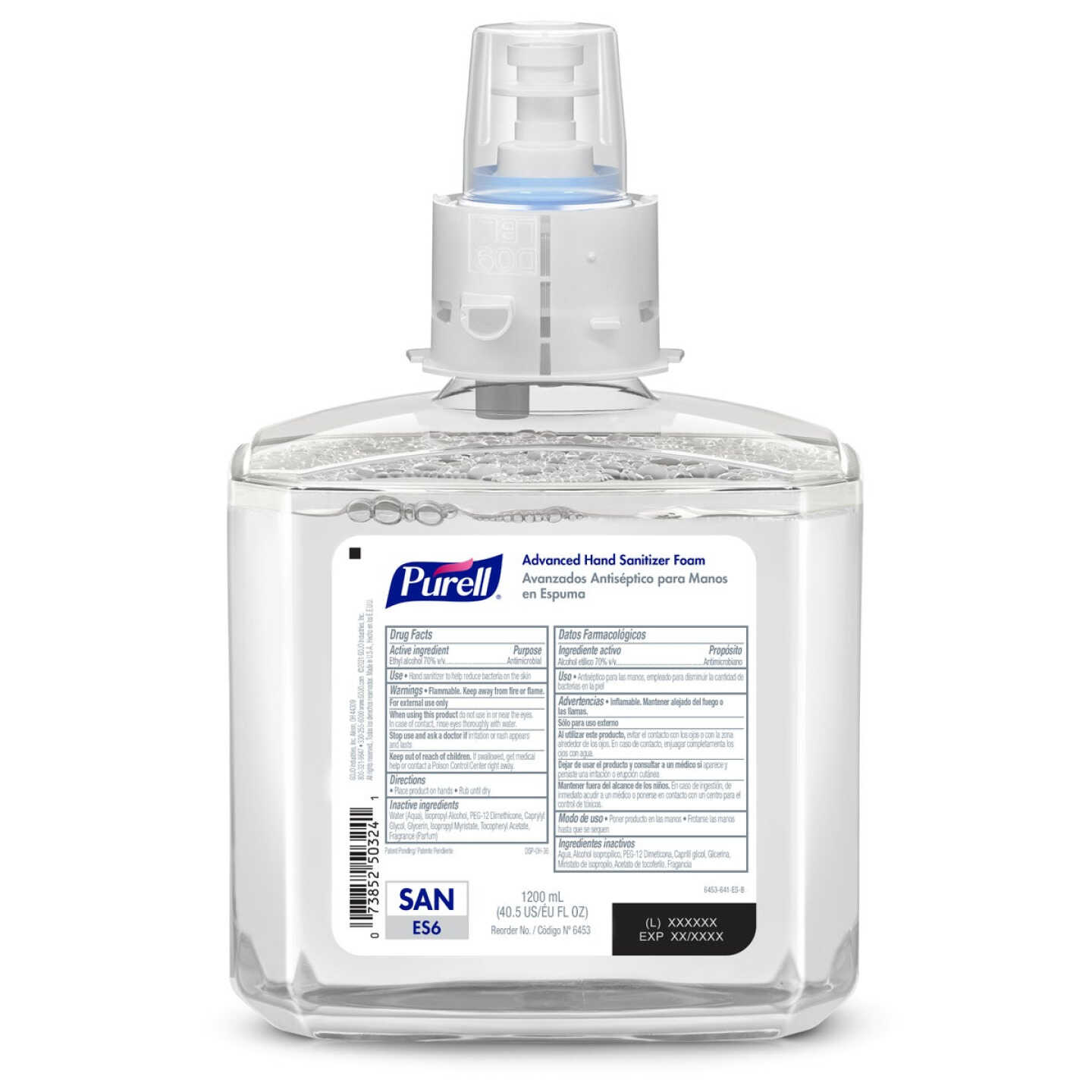PURELL ES6 Advanced Clean Scent Hand Sanitizer Foam, 1200mL Refill Image 7
