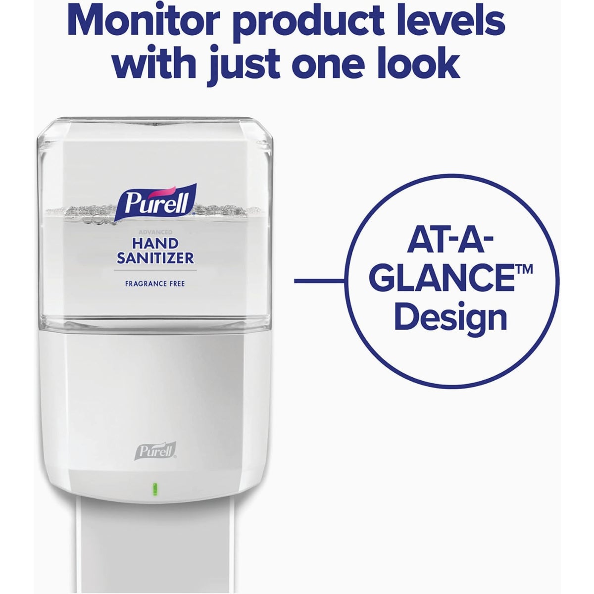 PURELL ES6 Automatic White 1200mL Hand Sanitizer Dispenser Image 3