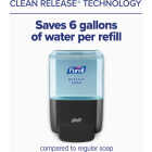 PURELL ES4 1200mL Manual Wall-Mounted Hand Soap Dispenser, Graphite Image 5
