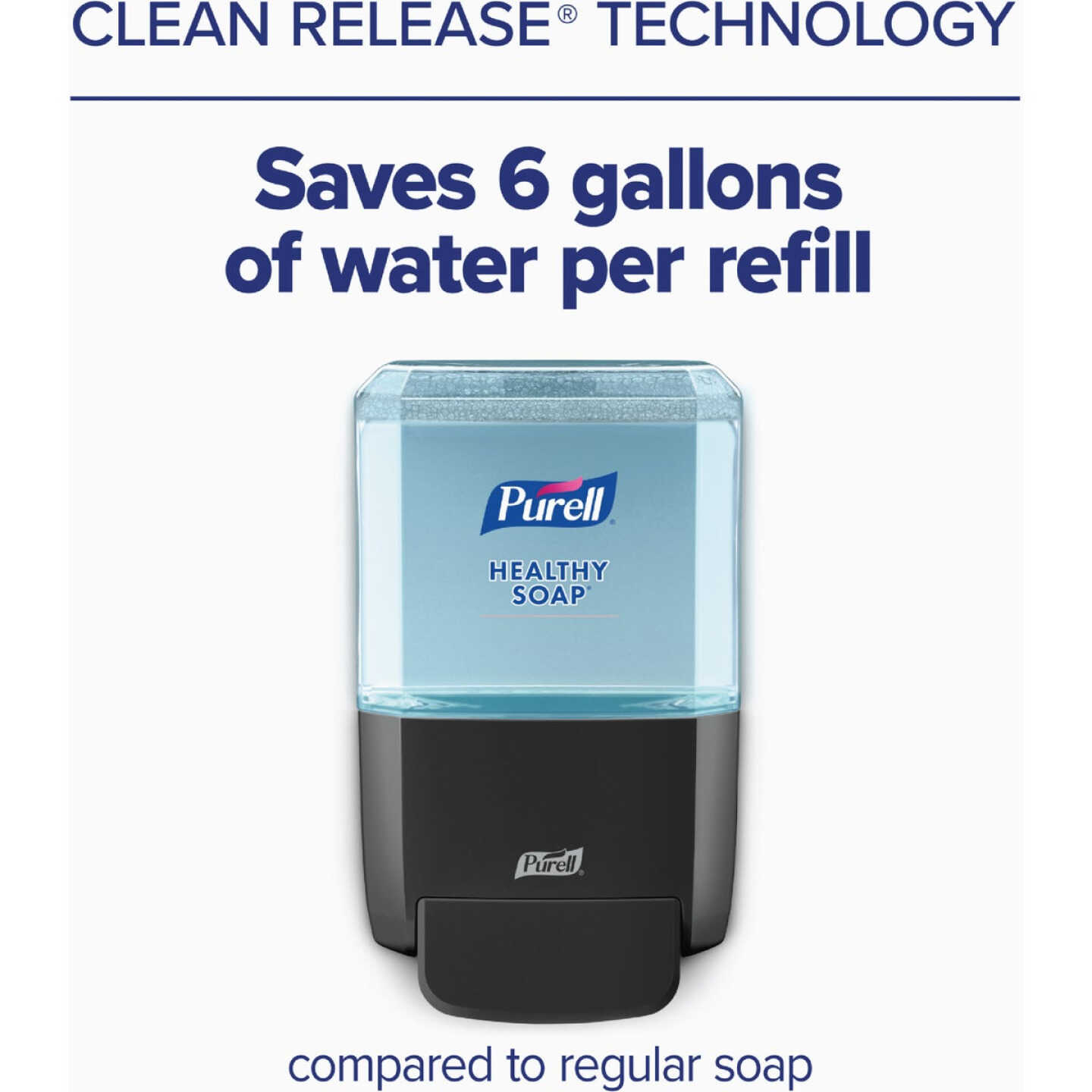 PURELL ES4 1200mL Manual Wall-Mounted Hand Soap Dispenser, Graphite Image 5